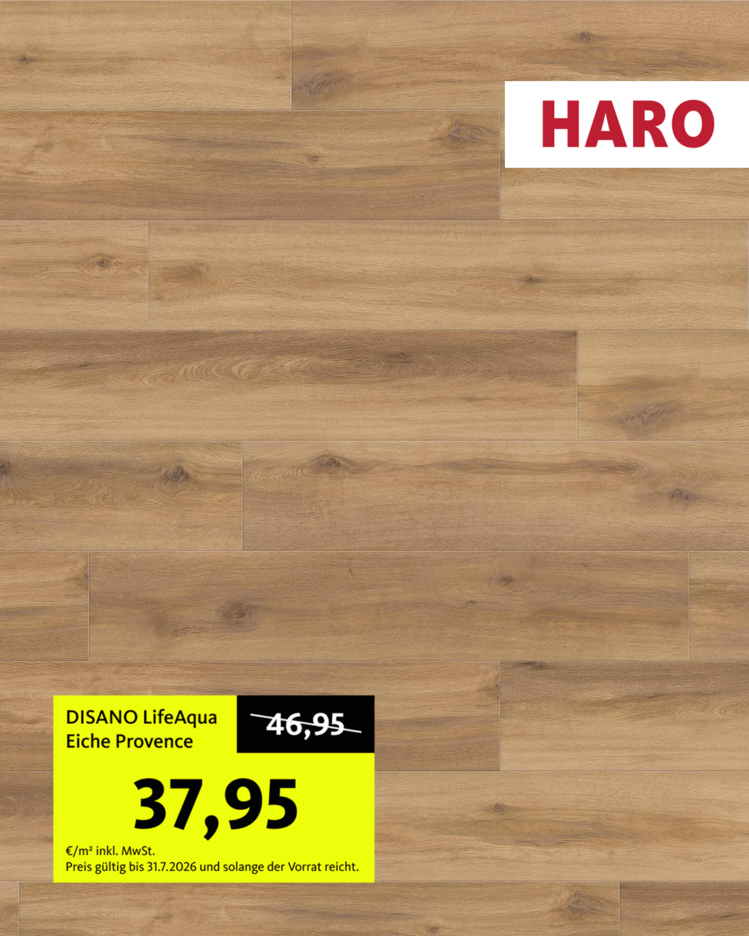 DISANO LifeAqua Eiche Provence Natur: 