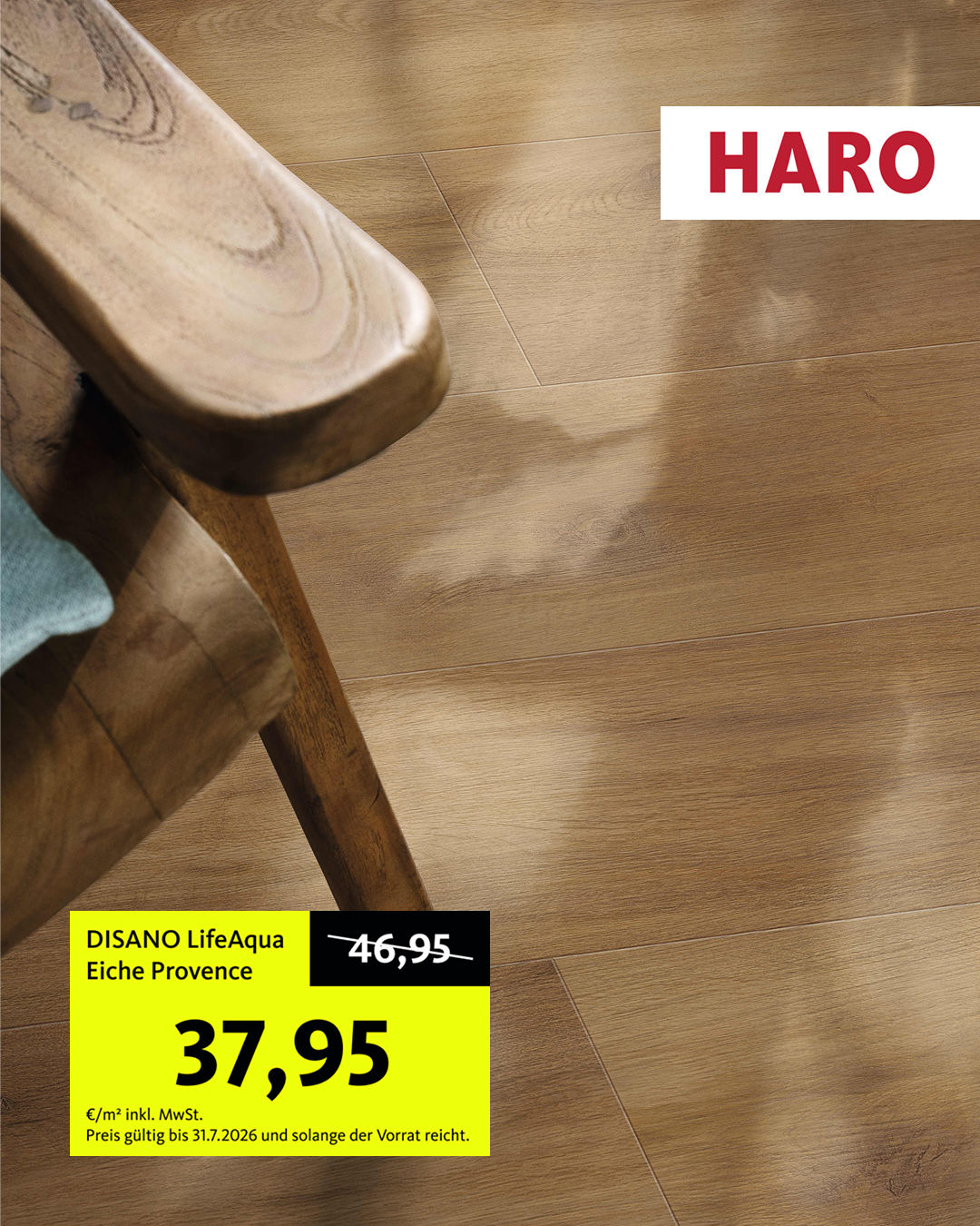 DISANO LifeAqua Eiche Provence Natur: 