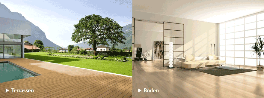 Das Designstudio für Terrassen und Böden vom Holzfachmarkt Herbholz aus Engstingen